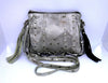 evening bag purse,silver with silver studs