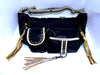 Rash leather crossbody bag with adjustable belt